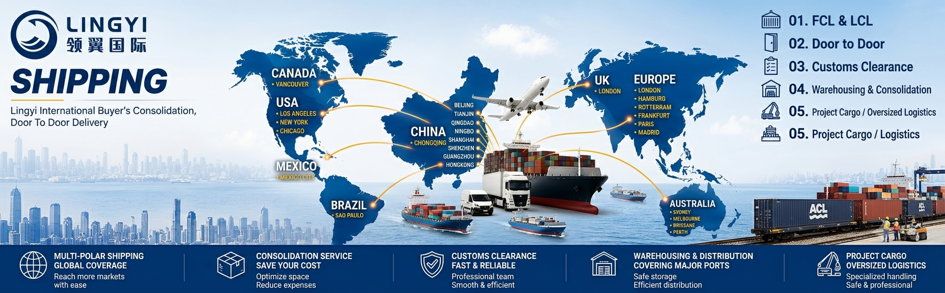 Oversized Cargo Air Freight from CN to EU