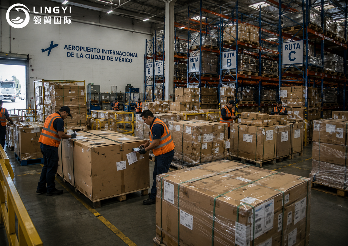 Professional Air Shipping China to Mexico DDP Large Cargo Tax Included Delivery