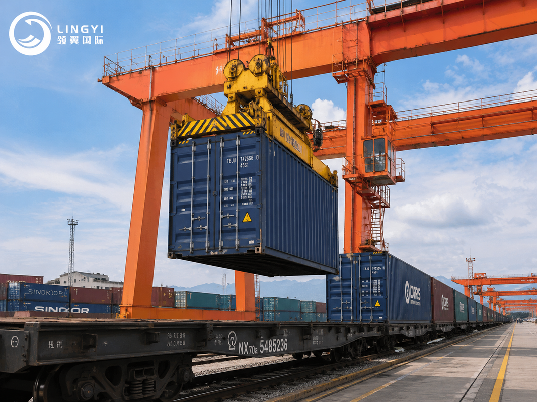 China to European Rail Freight with Custom Clearance for Oversized Cargo | DDP Services