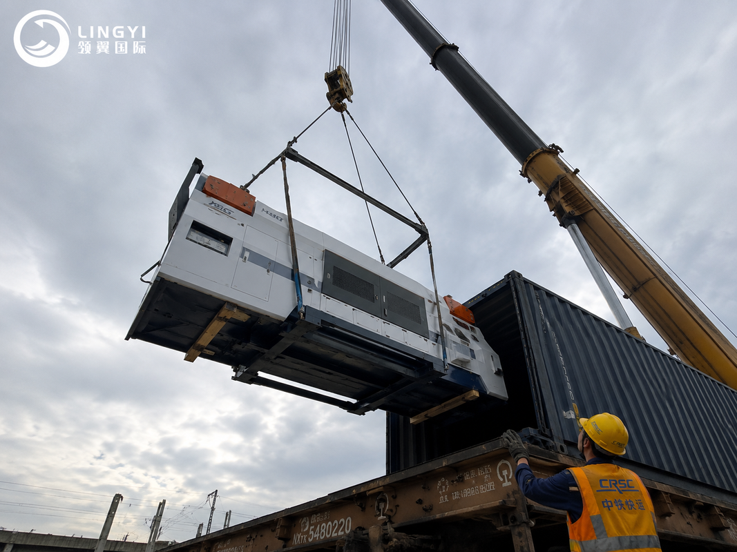 China-to-UK Oversized Rail Freight: DDP Door-to-Door Logistics Solution with Custom Clearance
